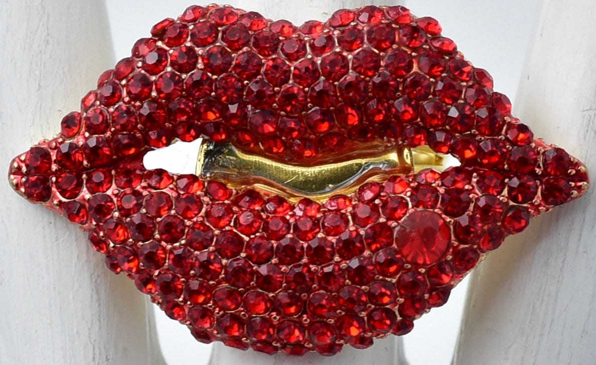 RED Jumbo Rhinestones Flatback 24pcs – Tulip Real Deal