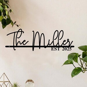 Custom Name Metal Sign ,wall art Metal Sign,Family Name Sign,Personalized Wall Sign, Custom Wall Decor, Personalized Metal Wall Art Sign