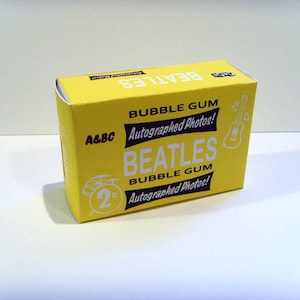 THE BEATLES (Autographs) 2nd series - A&BC - Custom gum cards display box