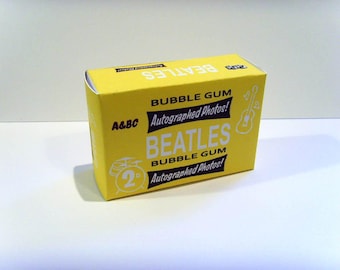 THE BEATLES (Autographs) 2nd series - A&BC - Custom gum cards display box
