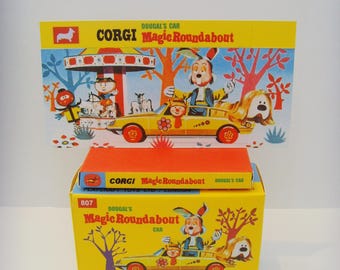A Scarce Corgi No: 851 The Magic Roundabout Train Complete with all three figures. The model is i A Scarce Corgi No: 851 The Magic Roundabout Train Complete with all three figures. The model is i