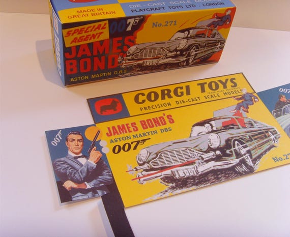 Corgi 271 James Bond 007 Aston Martin, Mint/Boxed! - Andrew Clark Models