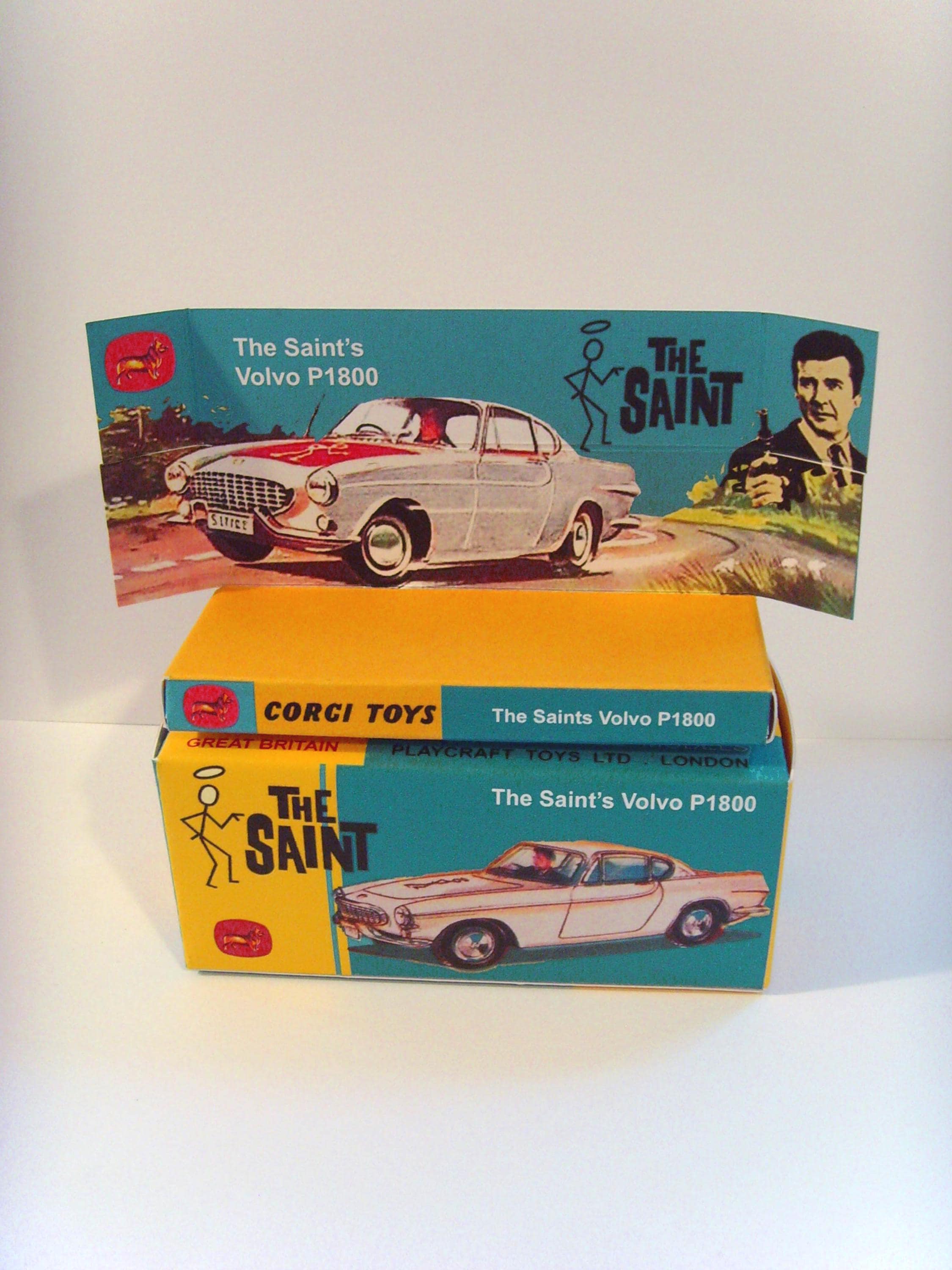 Corgi 258 The Saints Volvo P1800, VGC in Excellent Original Box | DB