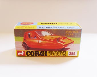 CORGI TOYS No. 389- Bond Bug - Superb Custom Display/ Repro Box