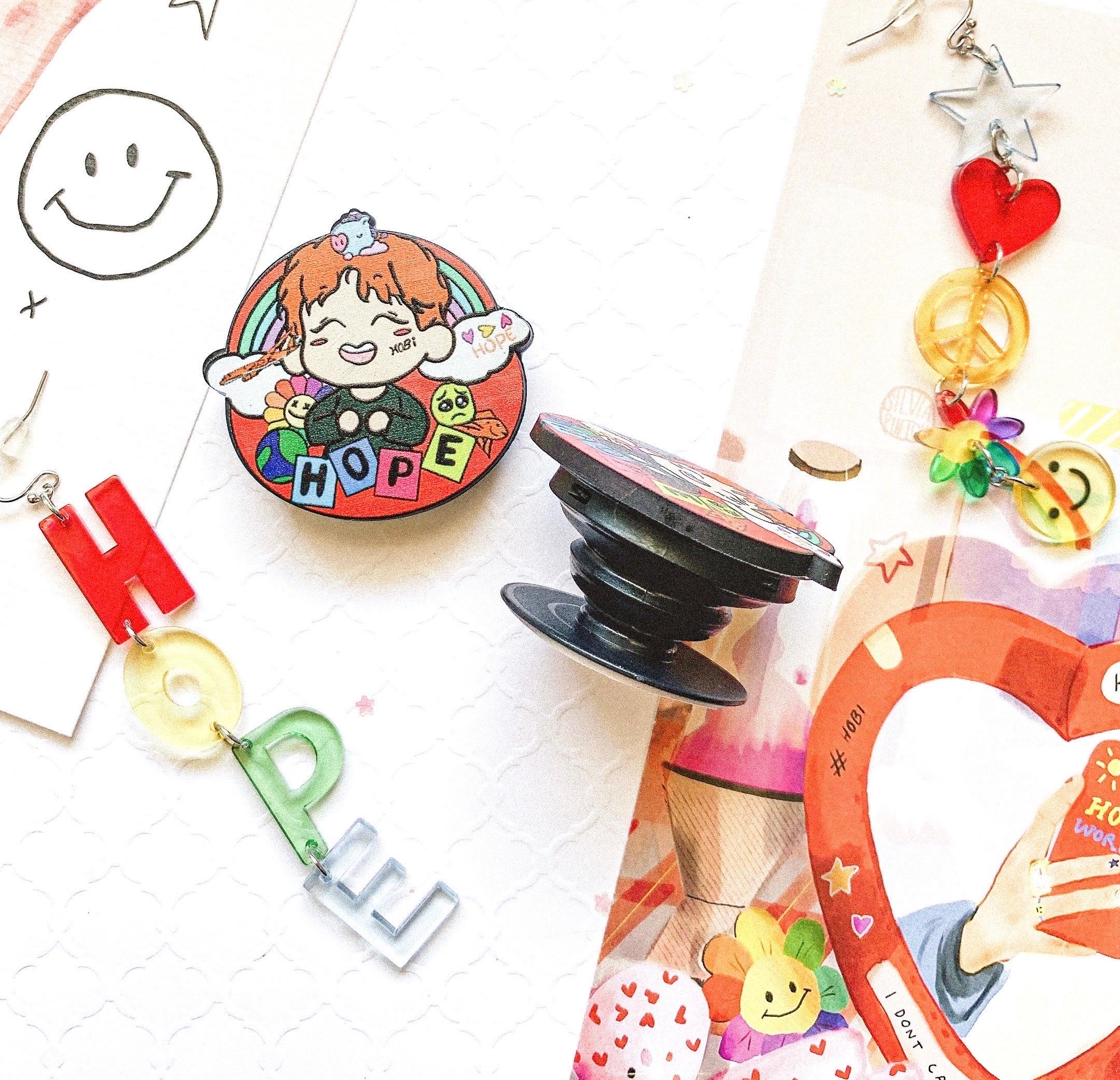 BTS Jhopeのスマホグリップ - Etsy 日本