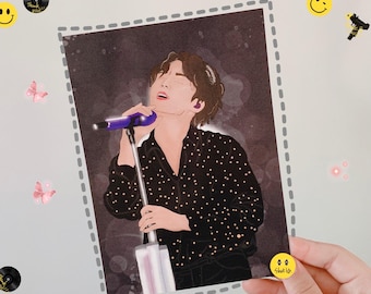 Taehyung/V BTS room Print