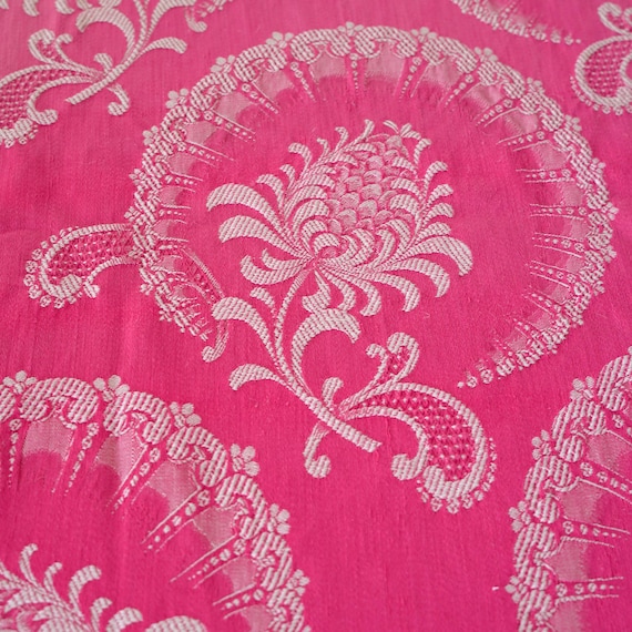 Toile Tessuti Francesi Per Tappezzeria Tessuto Damascato Floreale