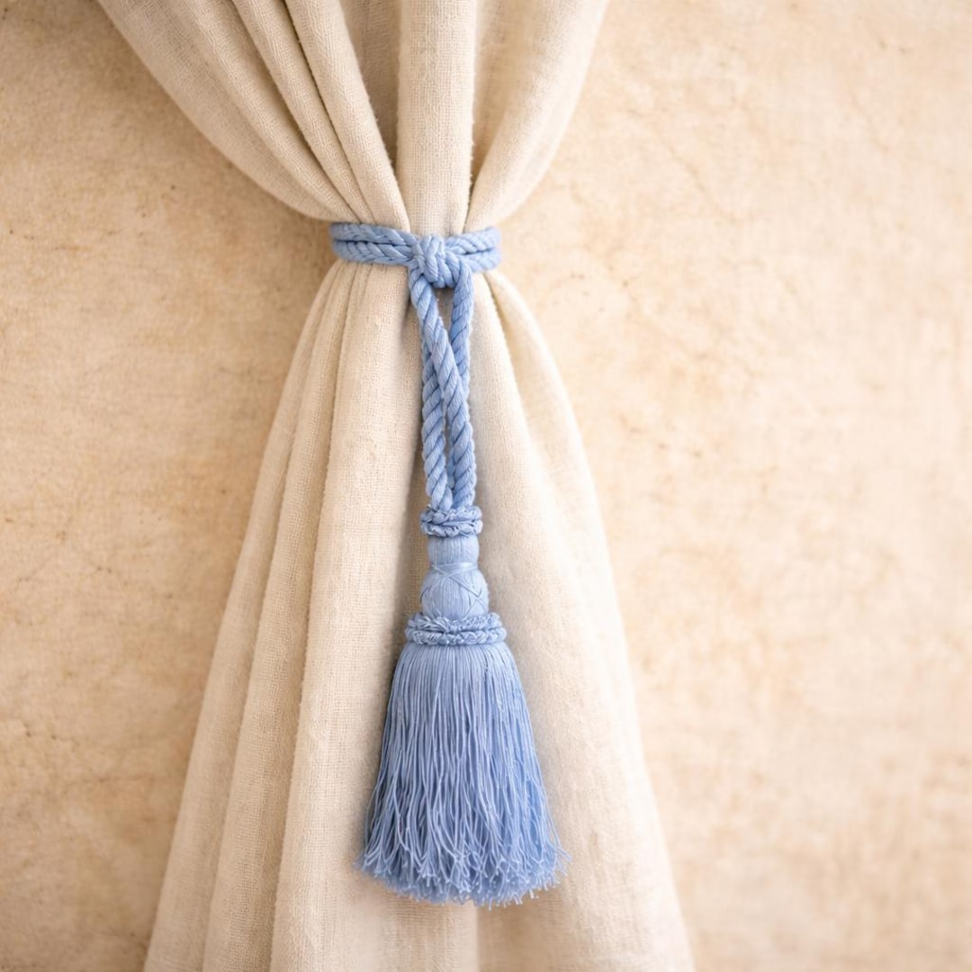 Image result for Antique Curtain Tieback Blue Tassel 1930s Vintage Classic European ...