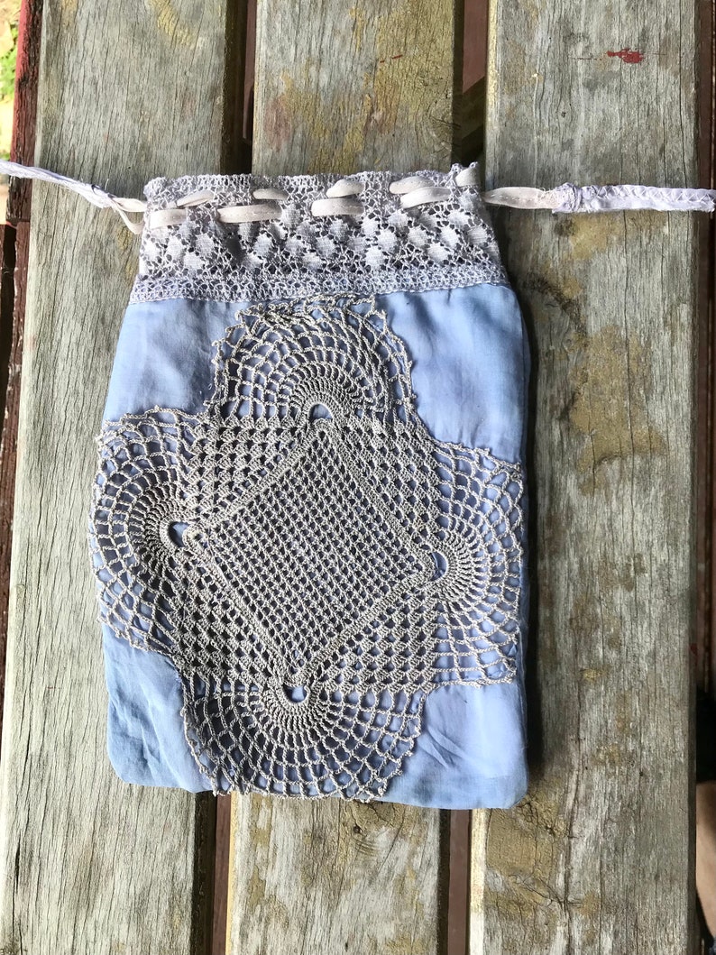 silk stash bag gift bag old fashioned style purse