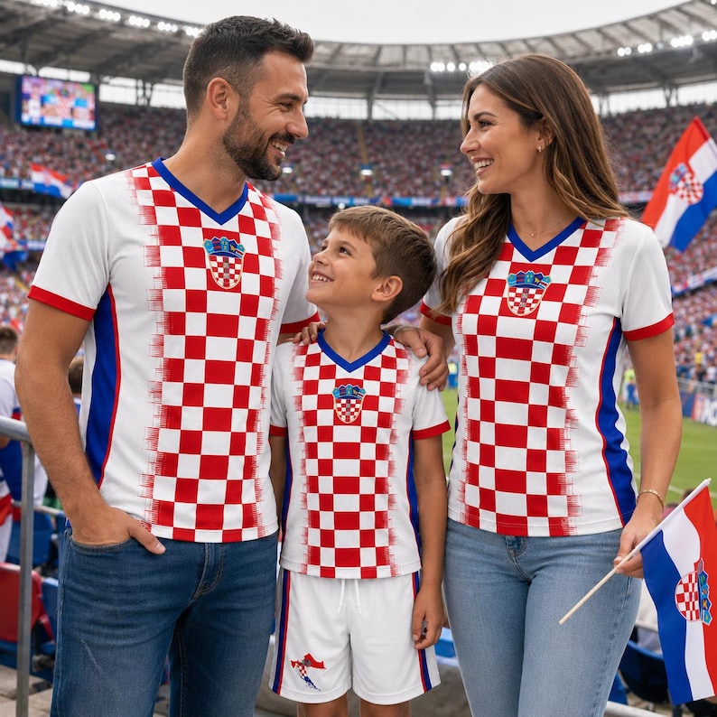 Croatia Soccer Crop Top Jersey Custom Name Number, Croatian National Flag Shirt, Croatia Football Croptop Outfit Clothes Gift for Women 15 imagem 2