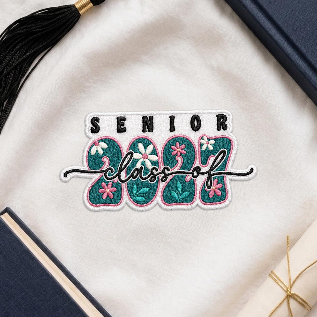 Ase Gradution Patch Class of 2027 Senior Graduation Patch, Embroidered Iron on Patch for ...