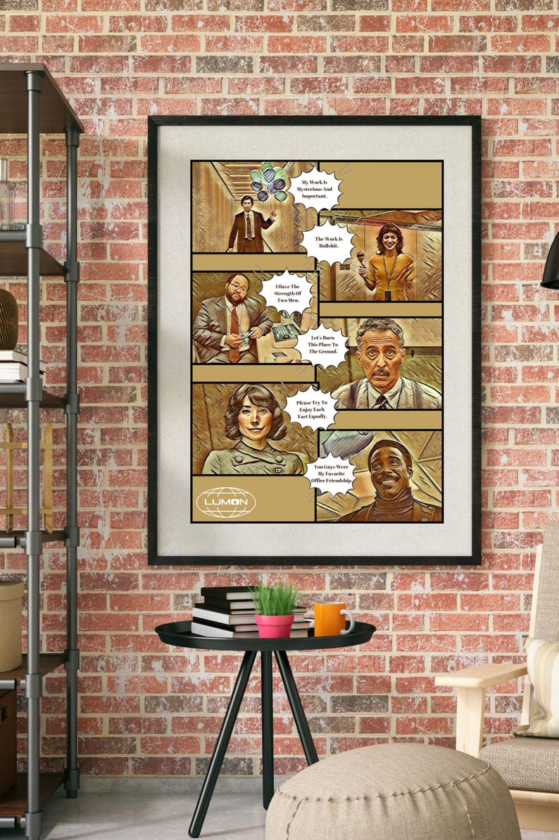 Inspired Severance Poster, One Piece Poster, Lumon Company Vintage ...