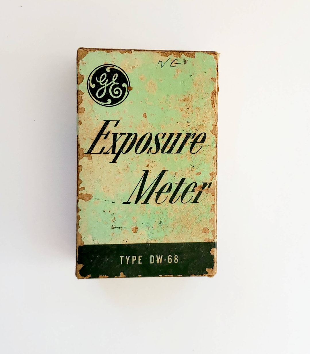GE Exposure Meter, General Electric Exposure Meter Tpe DW68, Mid Century Light Meter