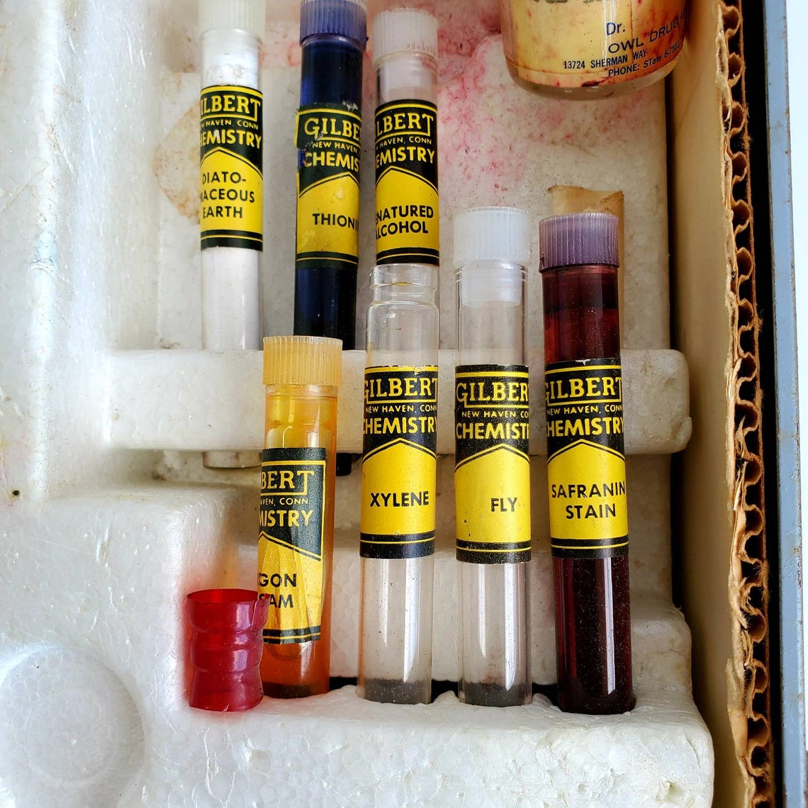 Vintage Science Kit for Kids Mid Century Microscope and Lab Etsy