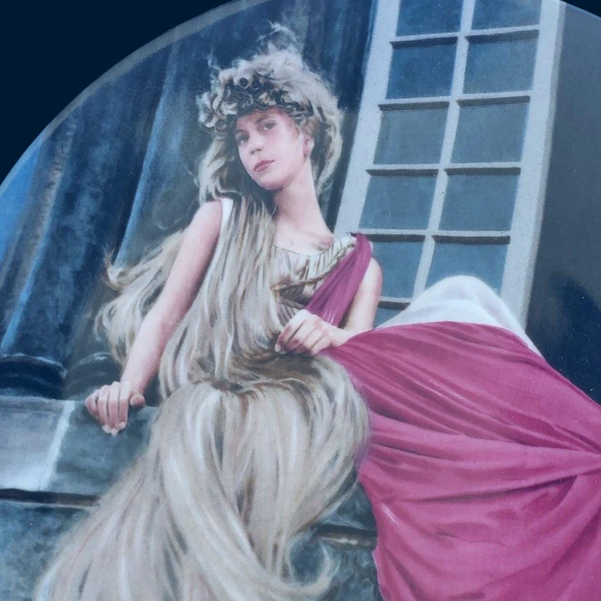 Rapunzel♡様 80s German Rapunzel Collectible Plate Charles Gehm Königselt