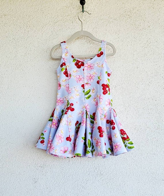 Vintage Girl Dress, Girl Dress 4T, Dress With Cher