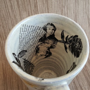 Handmade Mug, Ceramic Mug, Desk Organizer, Paint Brush Holder