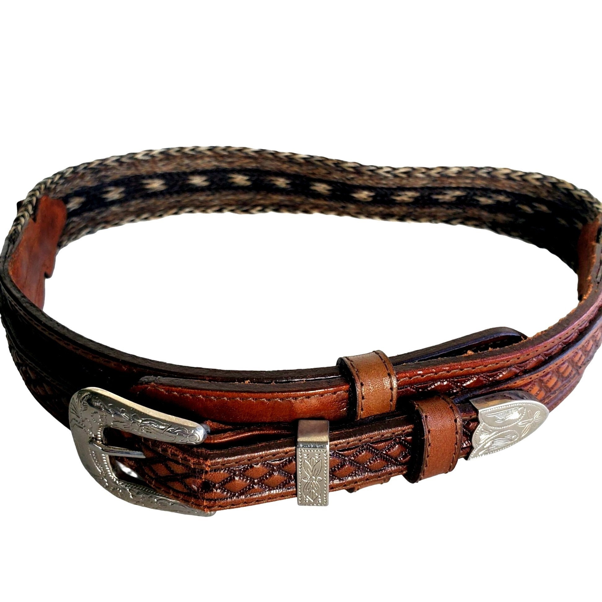 Mens Horsehair Belts Etsy