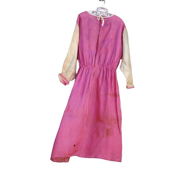 Vintage 50s 60s Costume Cinderella Pink Dress 4T … - image 4