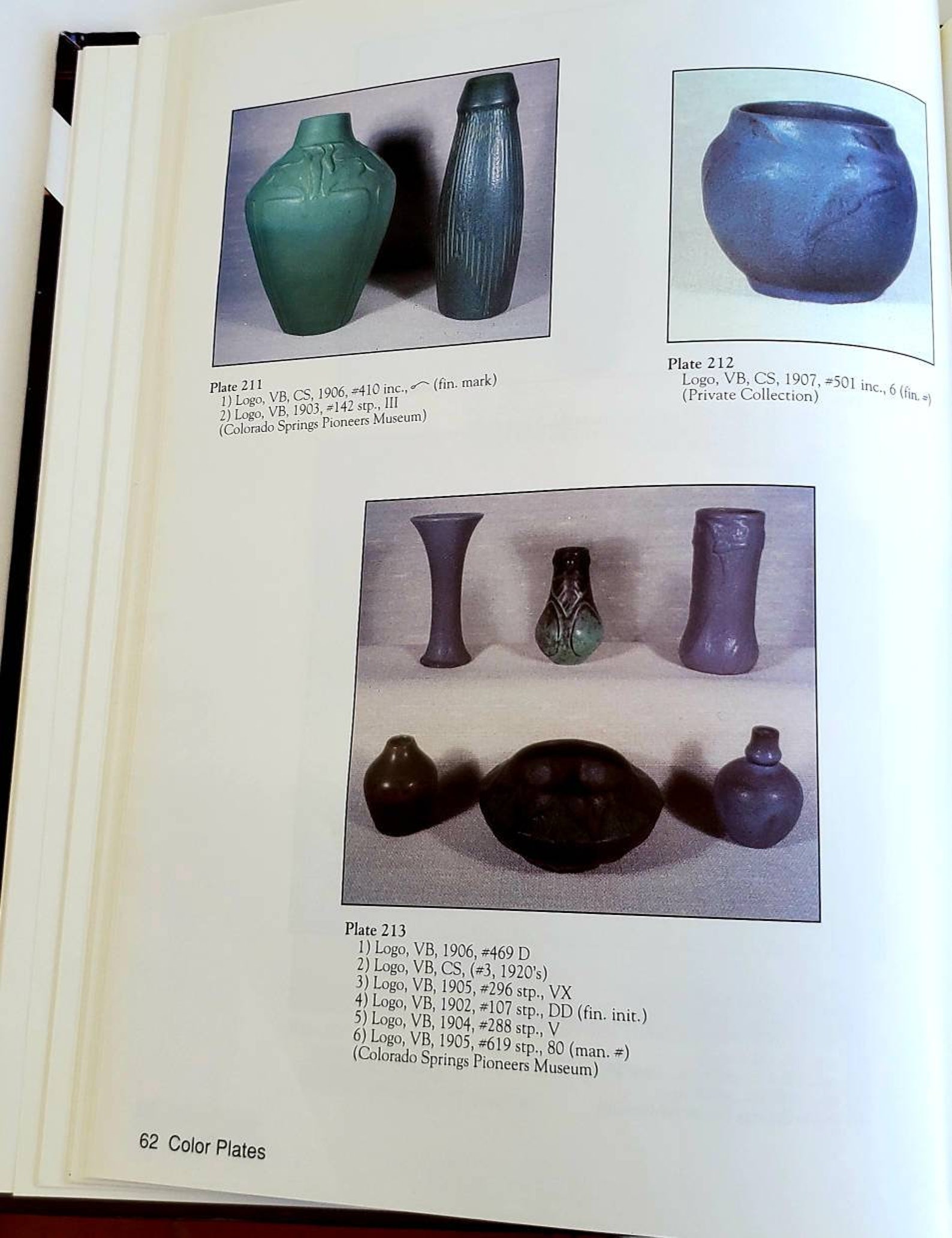 Van Briggle Art Pottery Book First Edition The Etsy