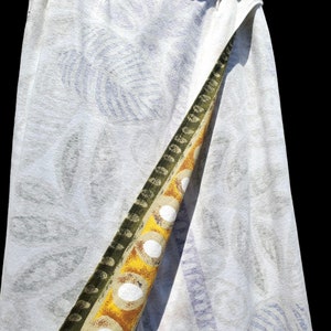 Michaele Vollbracht Maxi Skirt Womens Small Sarong Wrap Vollbrach Beachwear NWOT 画像 10