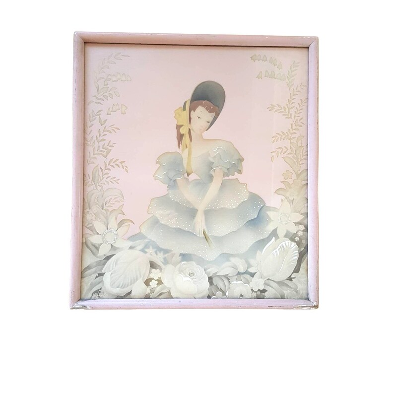 1930s Wall Art Southern Belle image 1