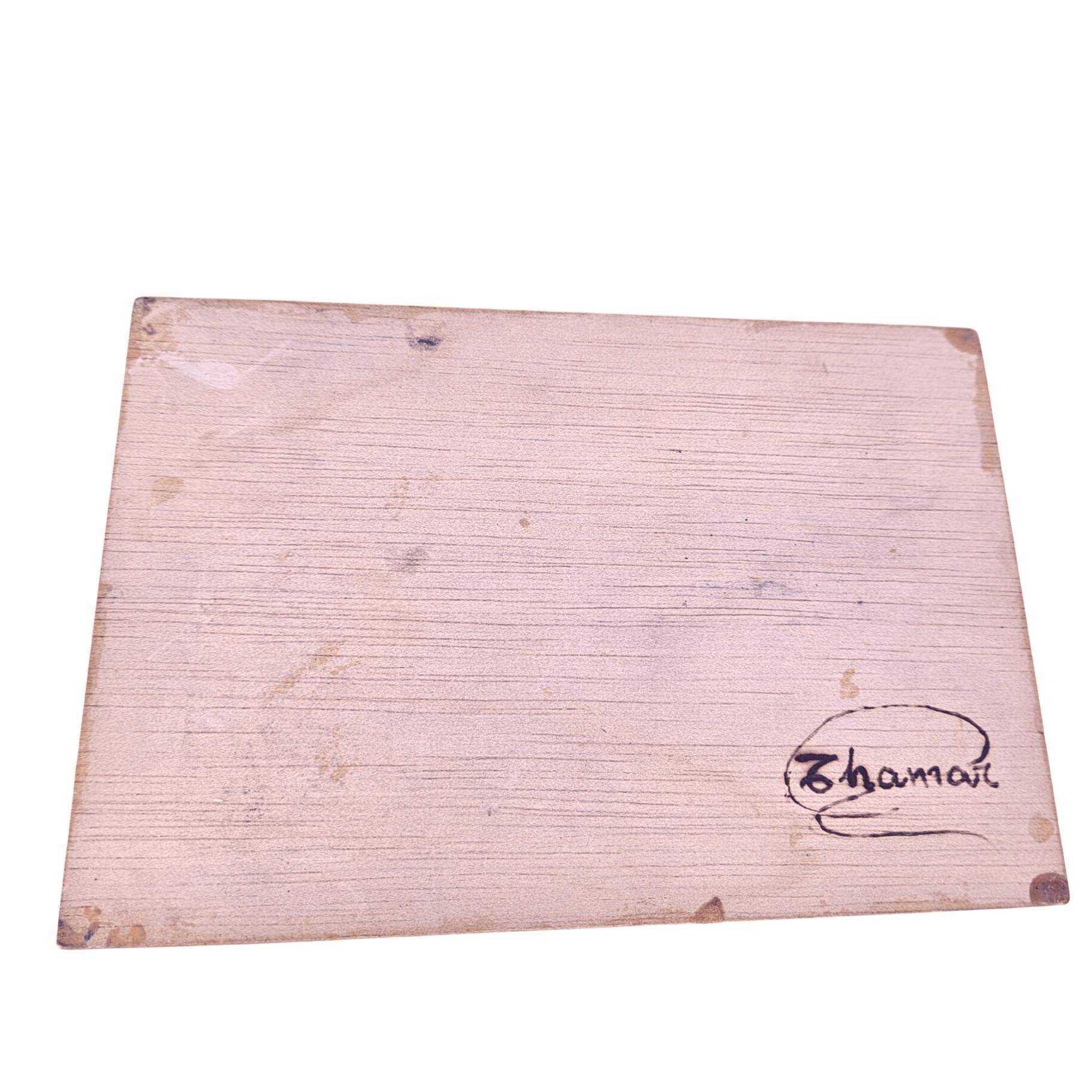 Pyrography Colonial Vintage Pyrography Burned Wood Art Box Colonial Man Woman Signed Hinged ...
