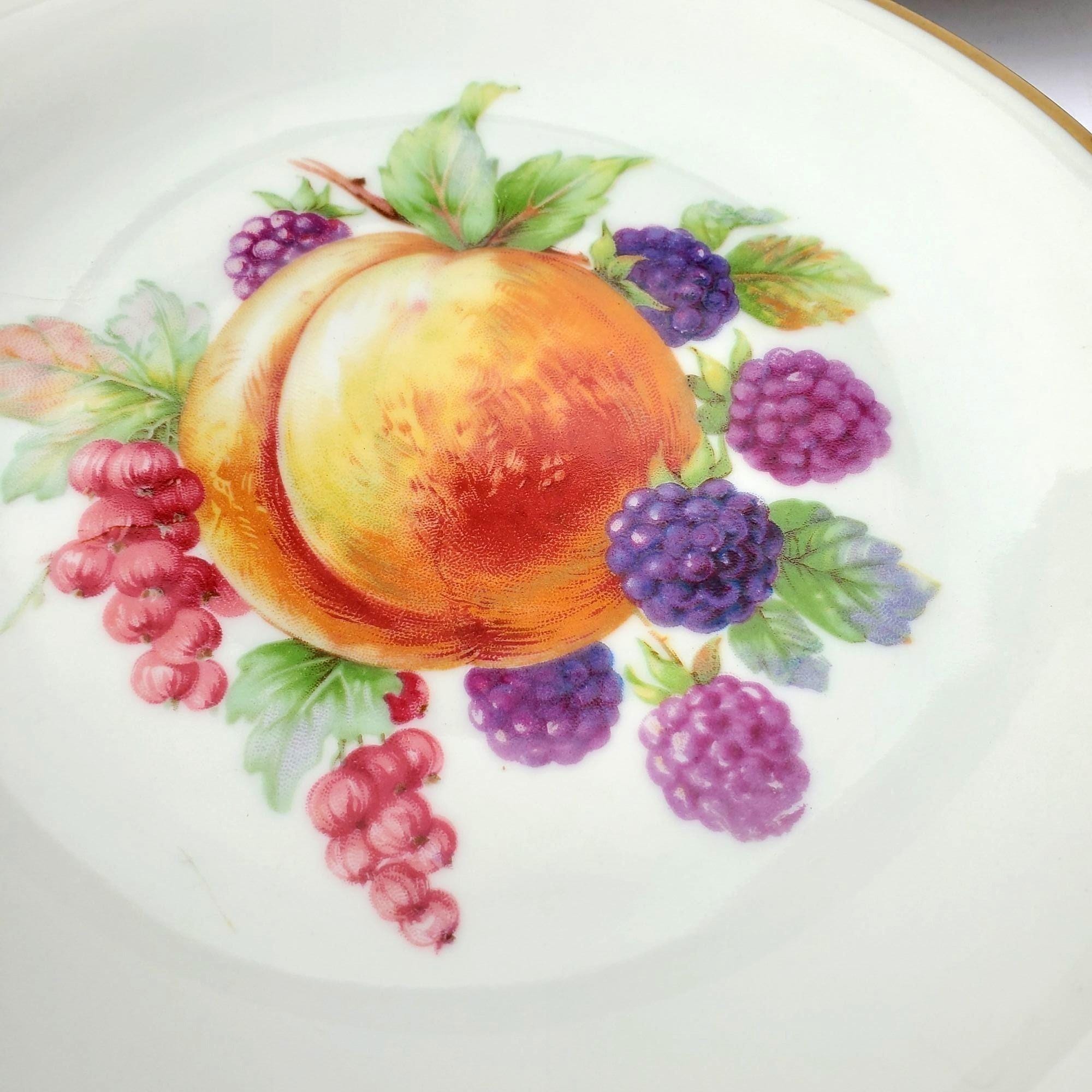 ヴィンテージフルーツプレート3枚セット シュヴァルツェンハマー