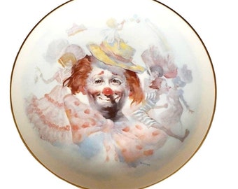 Clown Plate Julian Ritter 1977 Falling in Love Limited Edition