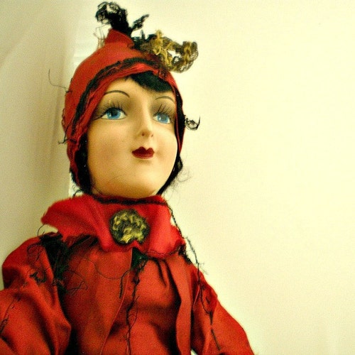 カポディモンテ 時計職人のヴィンテージ陶器彫刻 イタリア 1950 年代 カポディモンテ 時計職人のヴィンテージ陶器彫刻 イタリア 1950 年代