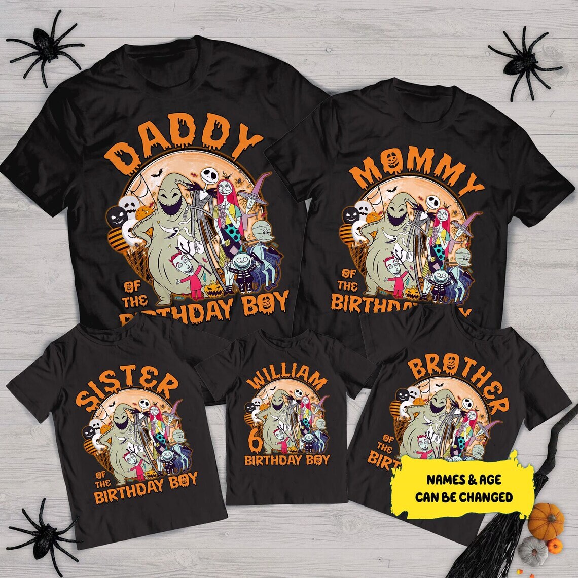 Discover Disneyland Halloween Birthday Matching T-Shirt