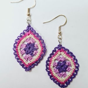 Crochet earrings