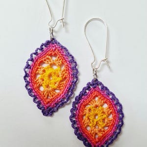 Crochet earrings
