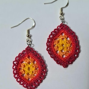 Crochet earrings