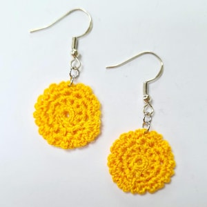 Crochet earrings