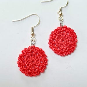 Crochet earrings
