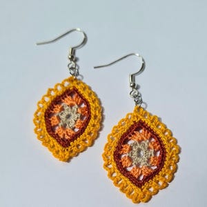 Crochet earrings