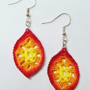 Crochet earrings