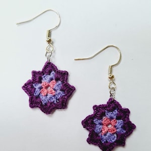 Crochet earrings