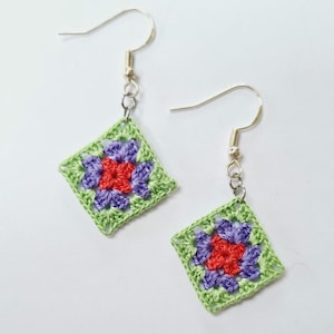 Crochet earrings