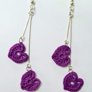 Crochet earrings
