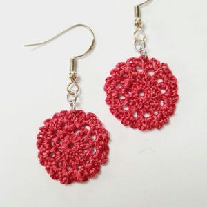 Crochet earrings