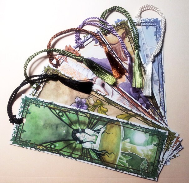 Assorted Bookmarks - Fantasy - Nature