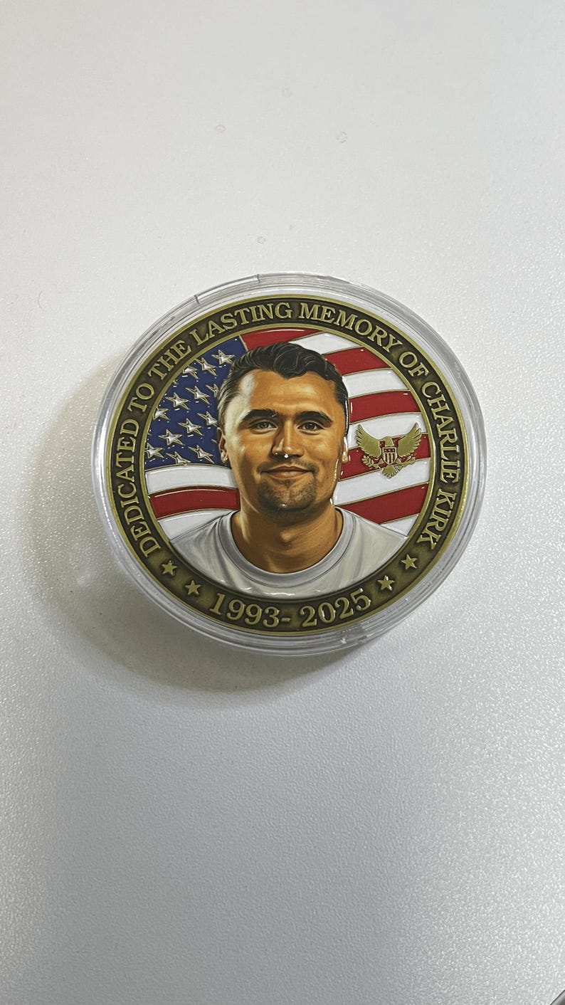 Charlie Kirk Memorial Coin image 5