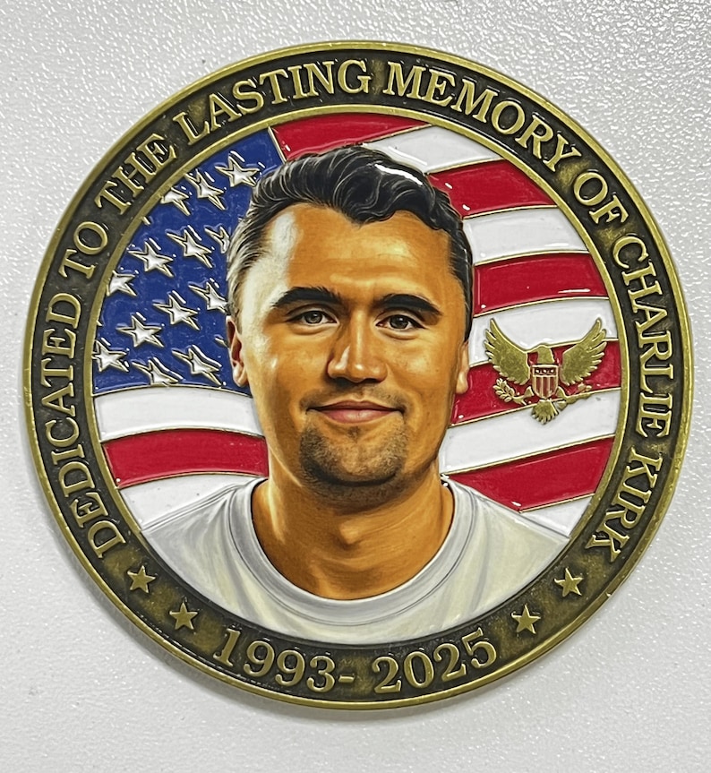 Charlie Kirk Memorial Coin image 1
