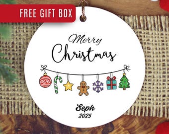 Custom Xmas Ornament, Family Christmas Gifts Ornament Gifts for Family Christmas Ornament Family Christmas Ornament