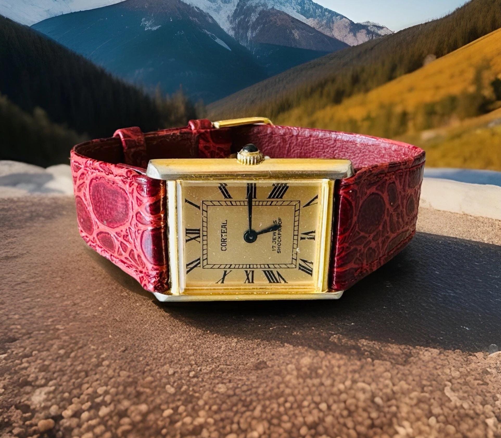 Vintage Omega Tank Watch - Etsy