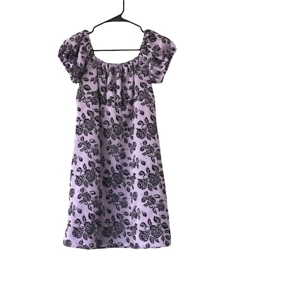 handmade Rose Babydoll Dress | S/M lilac lavender… - image 1