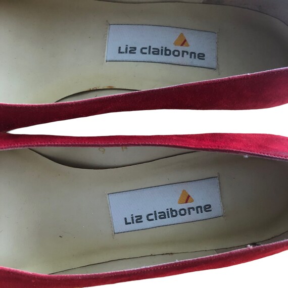 Shutz Red Suede Open-toe Pumps