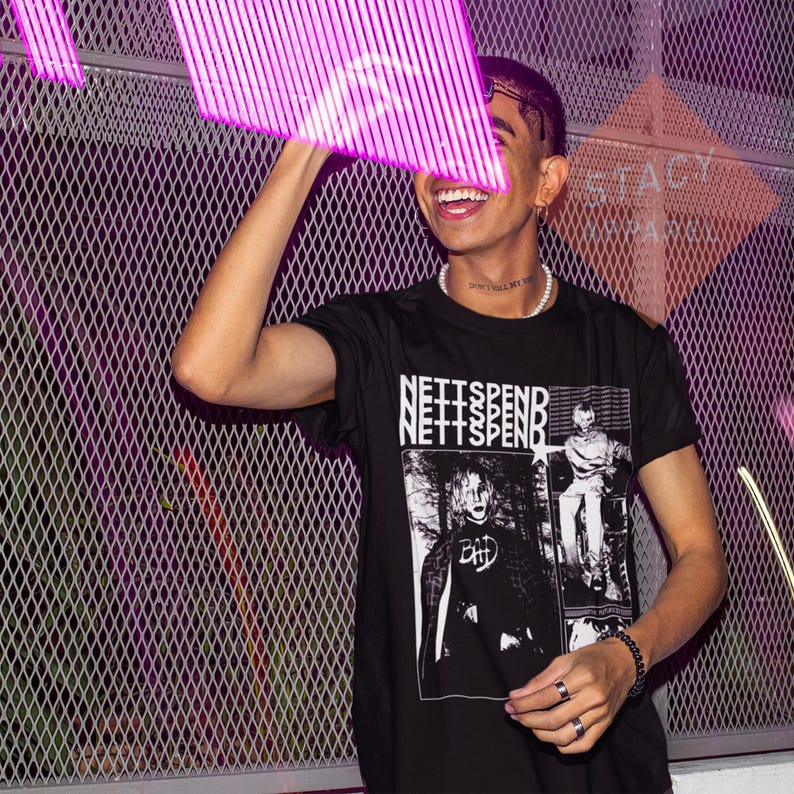 Nettspend Layout Limited Nettspend T-shirt - Nettspend Custom Tee - Etsy